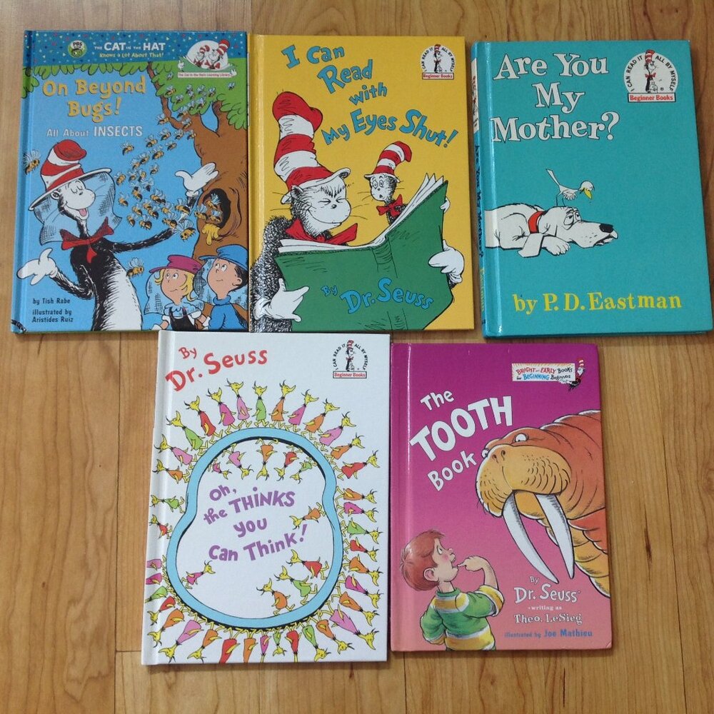 Set of 5 Dr. Seuess Books